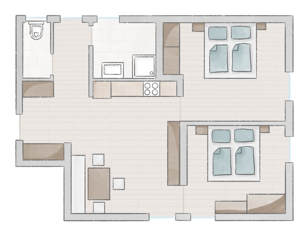 Nigglerhof Lesachtal Appartement Zapfenzauber